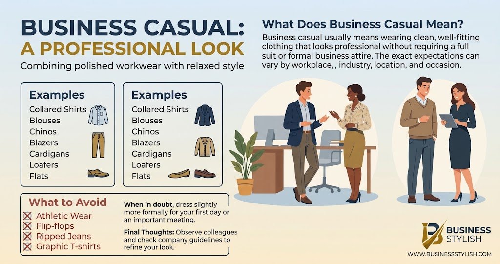 Business Casual Meaning: Complete Dress Code Guide